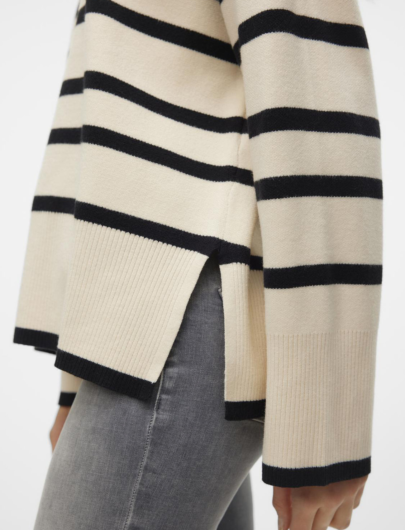 VERO MODA Saba LS O-Neck Stripe Pullover stickade tröjor dam – bild 10