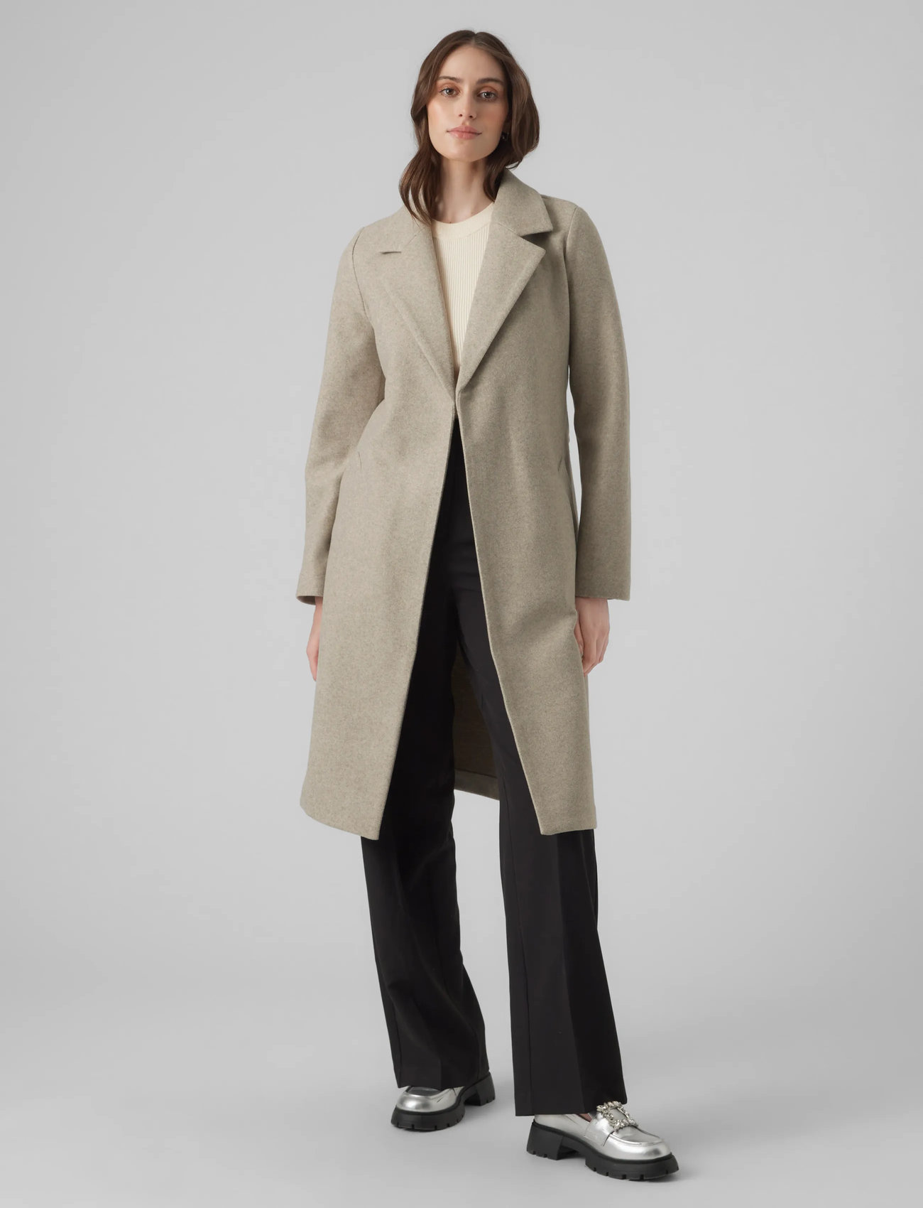 Vero Moda Vmfortuneaya Long Coat Ga Noos - - XS 1