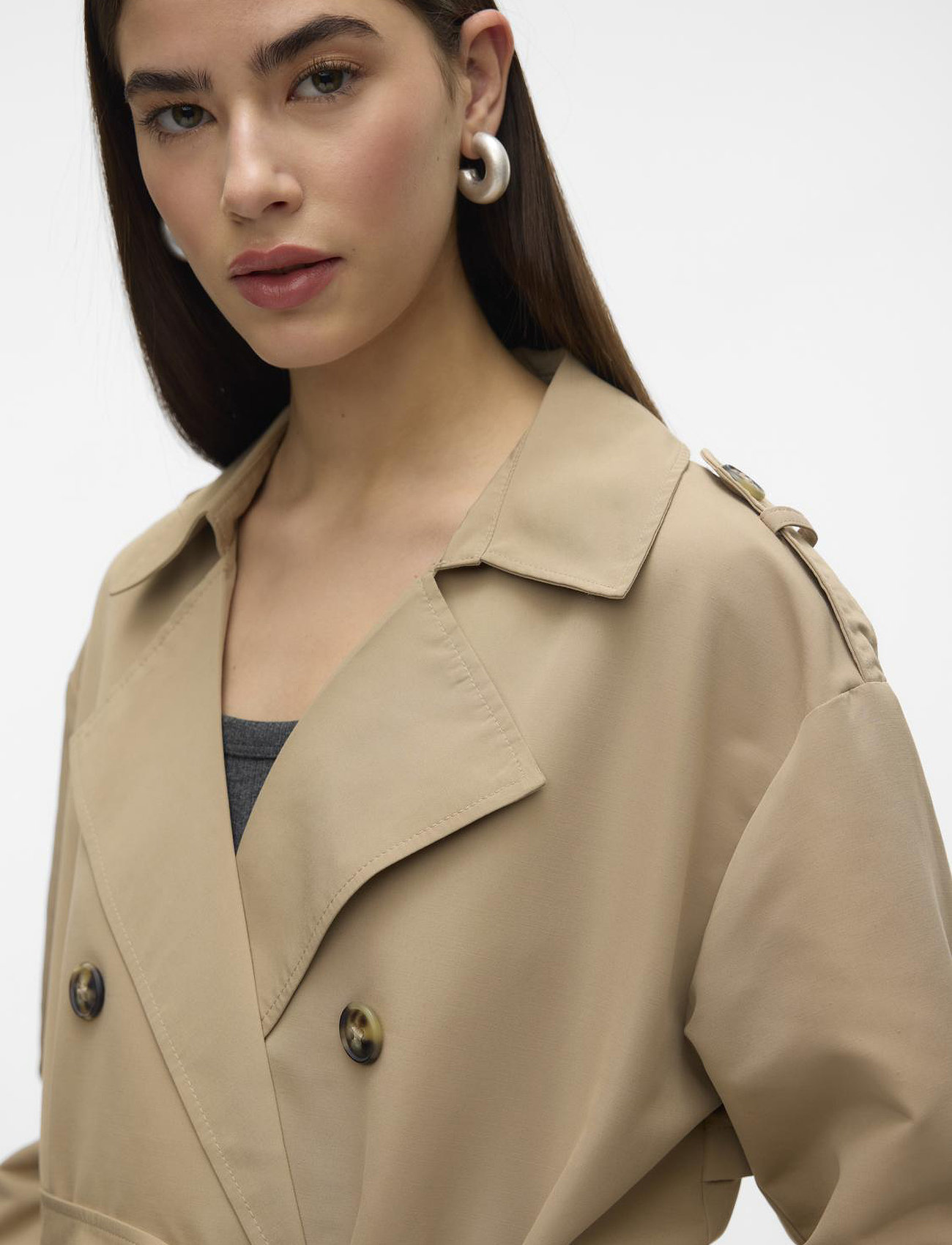 VERO MODA Vmchloe Long Trenchcoat kappor & rockar dam – bild 10