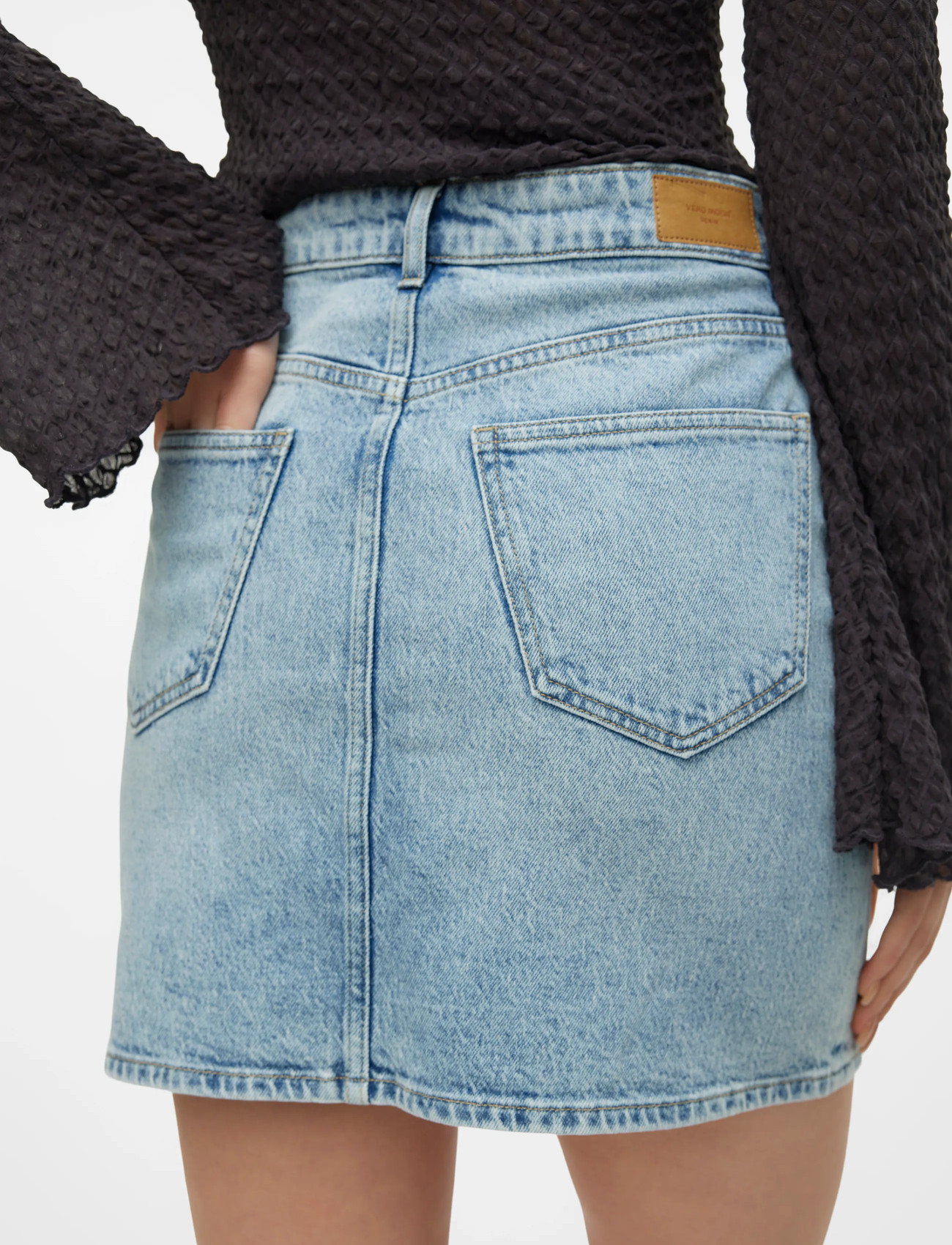 VERO MODA Vmtessa High Rise short denim skirt jeanskjolar dam – bild 10