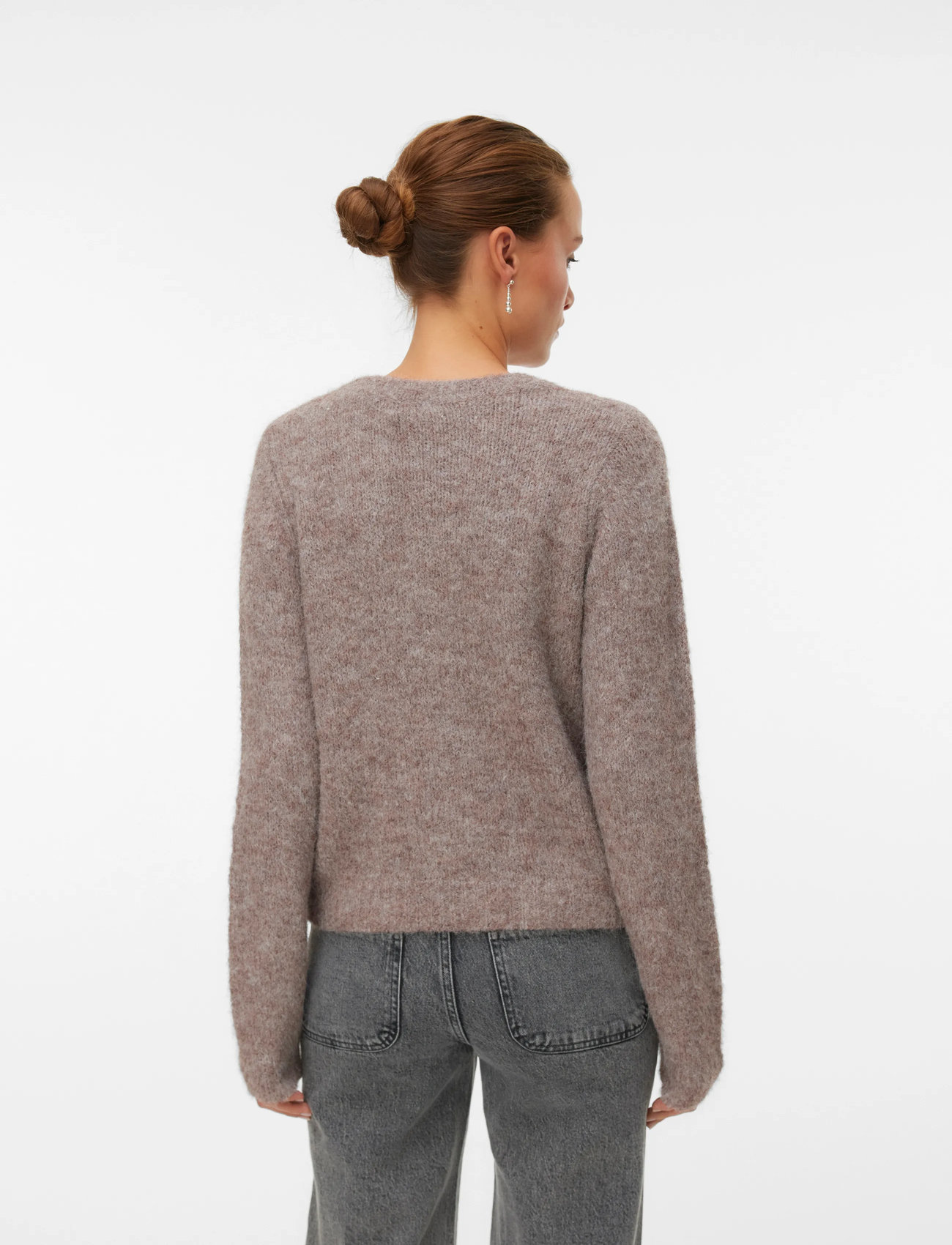 VERO MODA Vmnovah Ls O-neck Button Cardi koftor & cardigans dam – bild 6