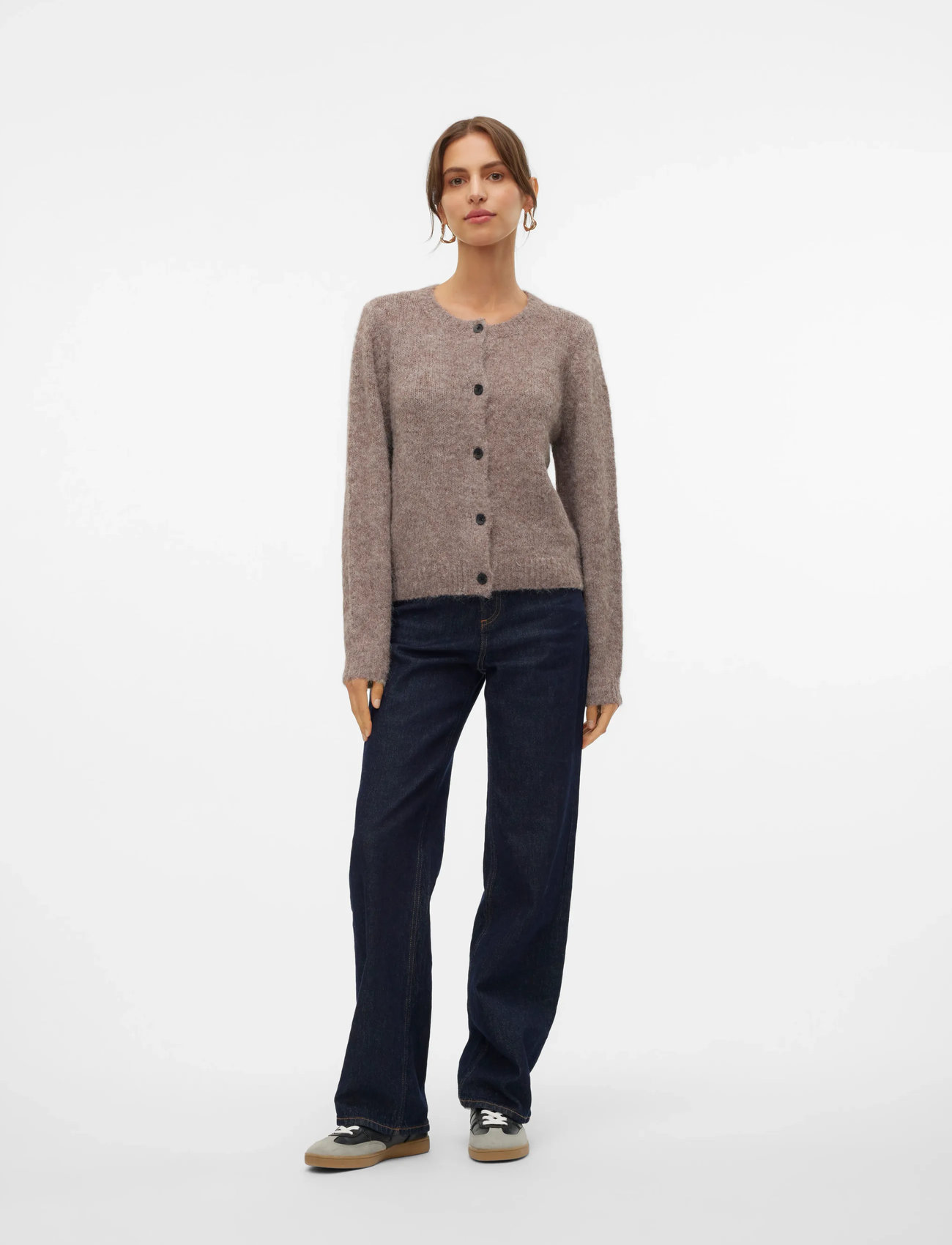 VERO MODA Vmnovah Ls O-neck Button Cardi koftor & cardigans dam – bild 7