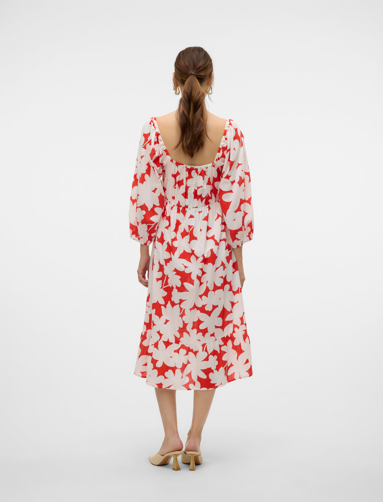 VERO MODA Vmdicthe 3/4 SQUARE CALF DRESS klänningar dam – bild 7