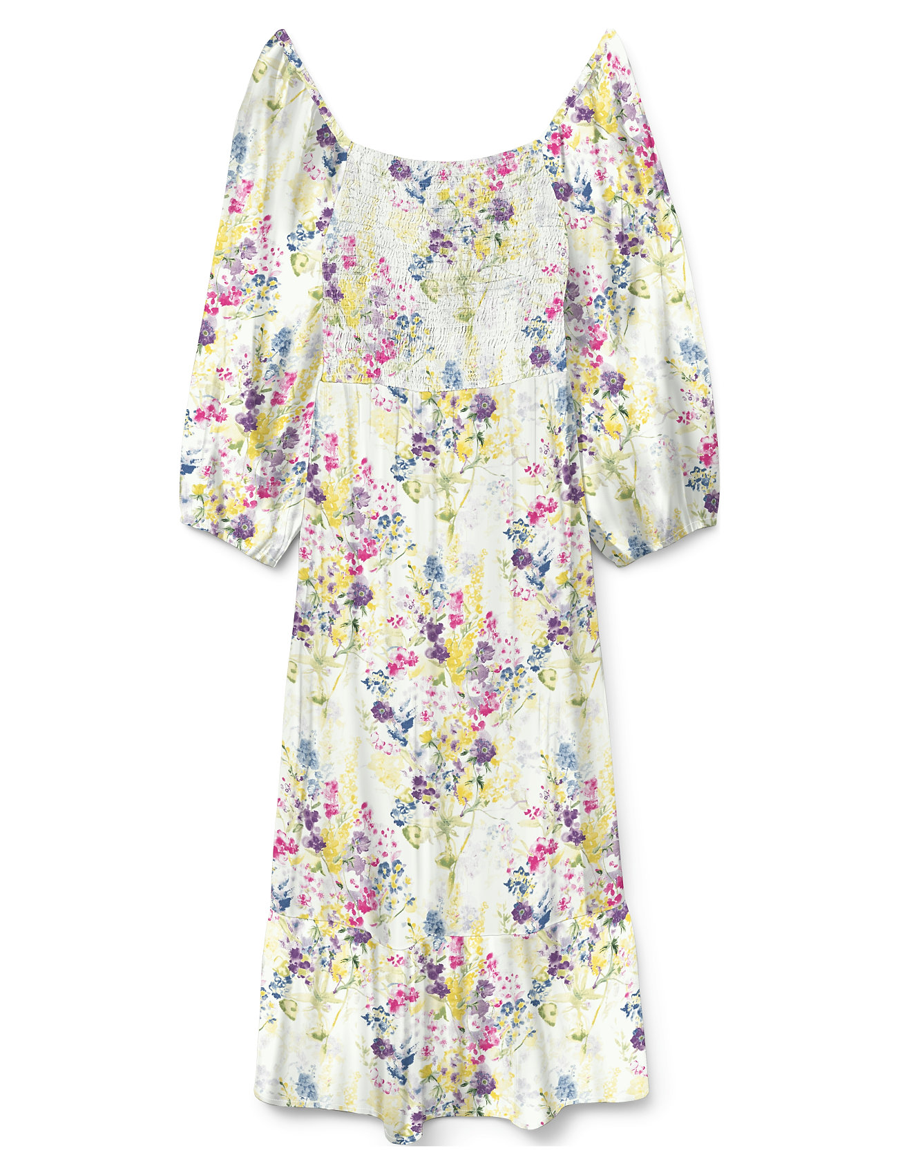 Vero Moda Vmdicthe 3/4 Square Calf Dress Wvn Ga - - XS 2