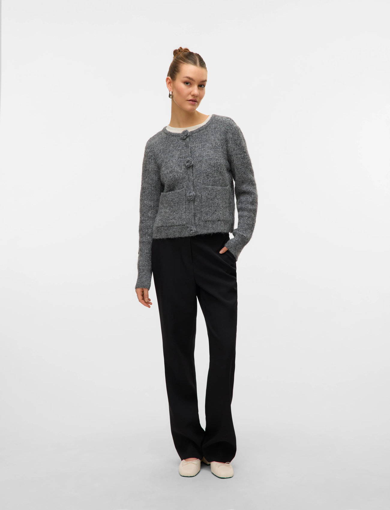VERO MODA Vmblossom Ls O-neck Cardigan dam – bild 8