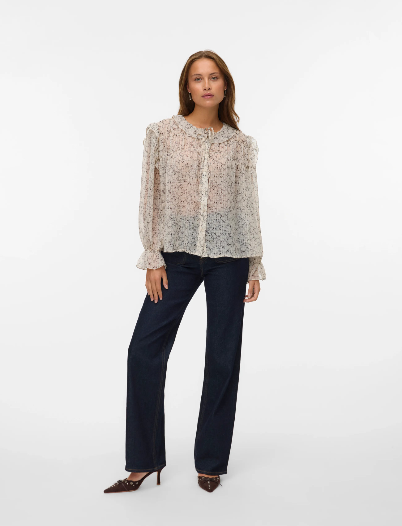 VERO MODA Vmpetra Ls Shirt skjortor & blusar dam – bild 7