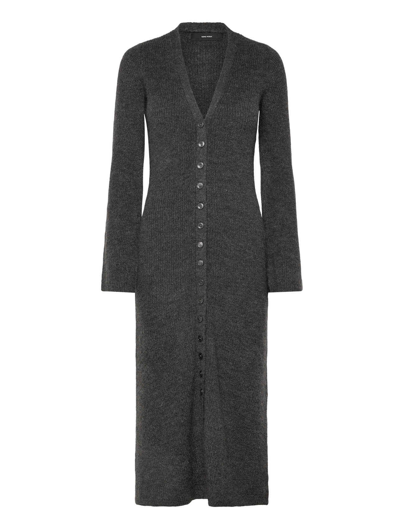Vero Moda Vmfia Ls V-Neck Calf Dress Sb - - L 1