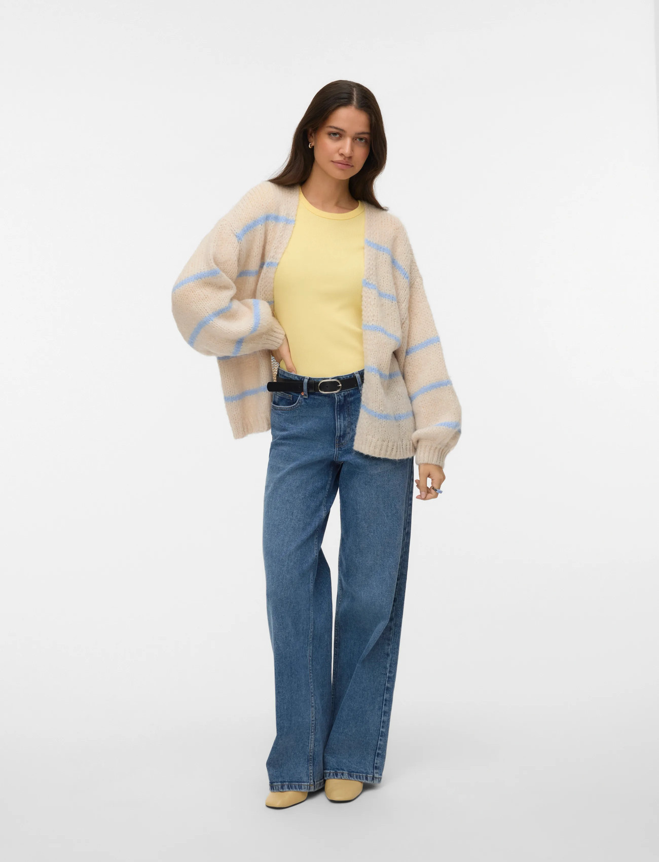 Vero Moda Vmmaybe Art Ls Open Cardigan Noos Lx - - S 1