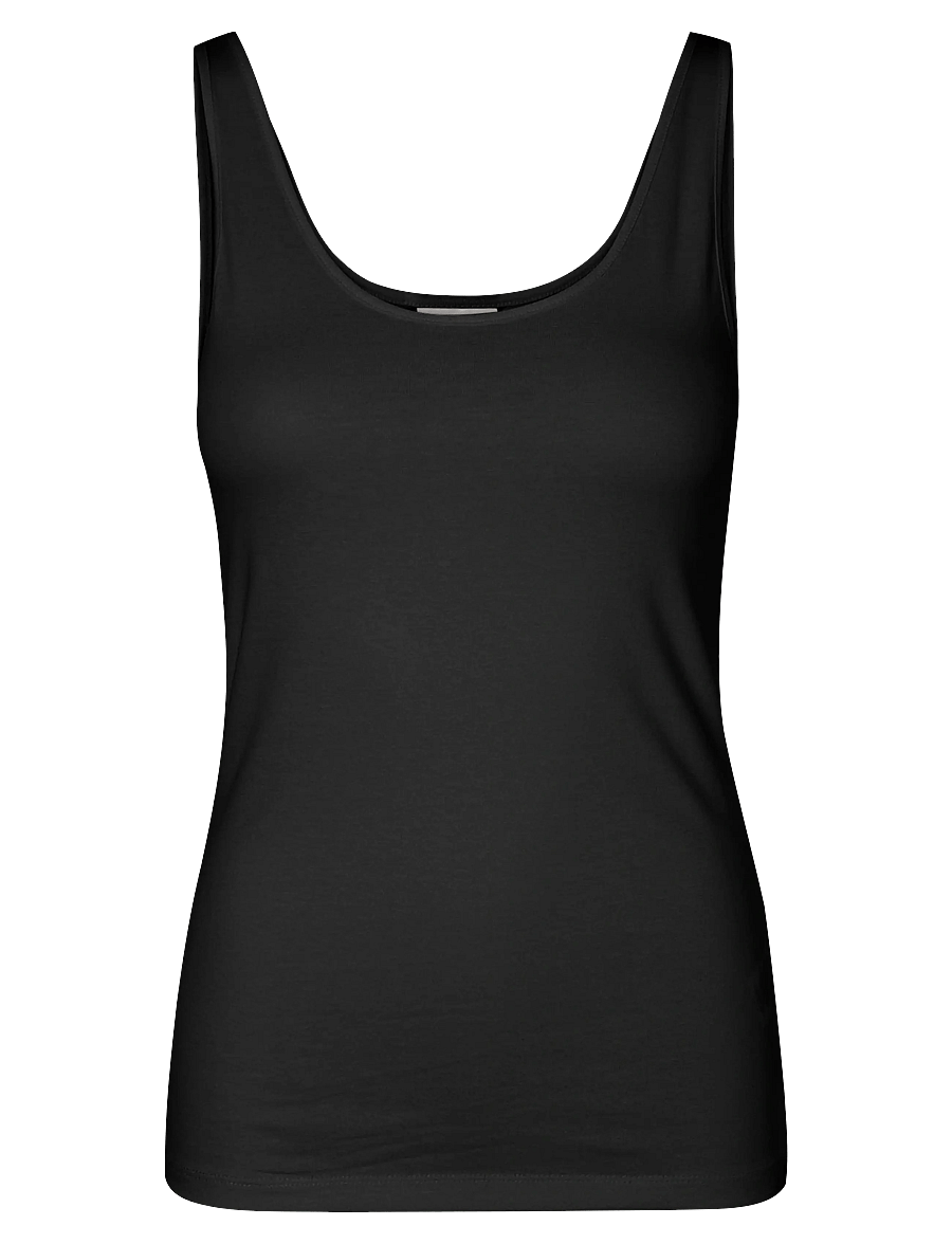 Vero Moda - VMMAXI MY SOFT UU TANK TOP NOOS - tanktops - black - 1