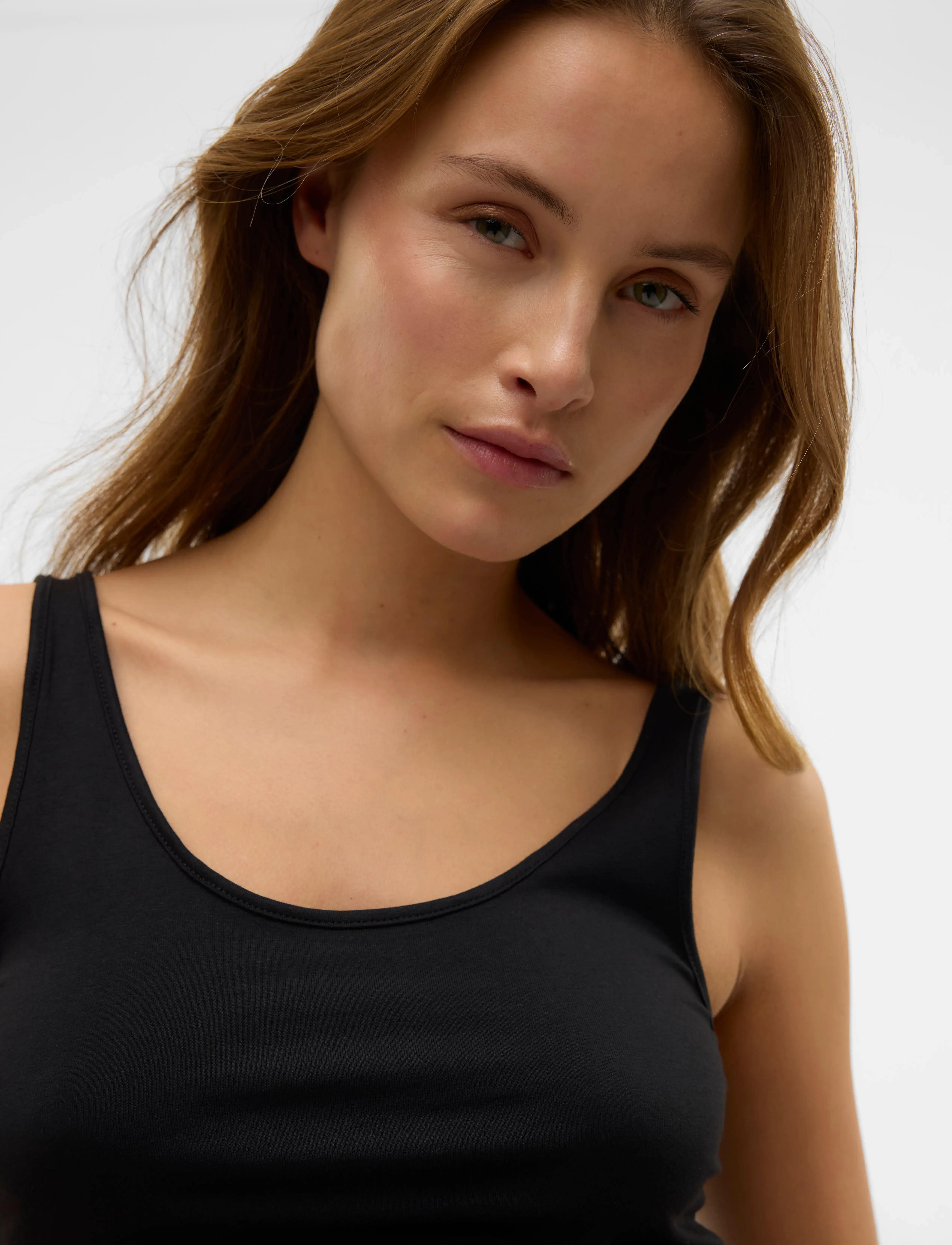 VERO MODA Vmmaxi My Soft Uu Tank Top Noos linnen dam – bild 5