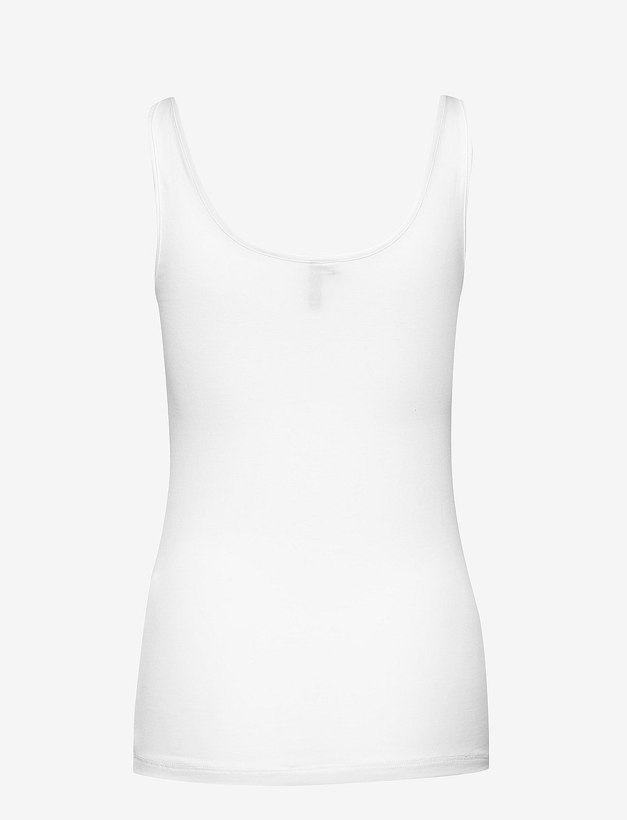 Vero Moda - VMMAXI MY SOFT UU TANK TOP NOOS - sleeveless tops - bright white - 2
