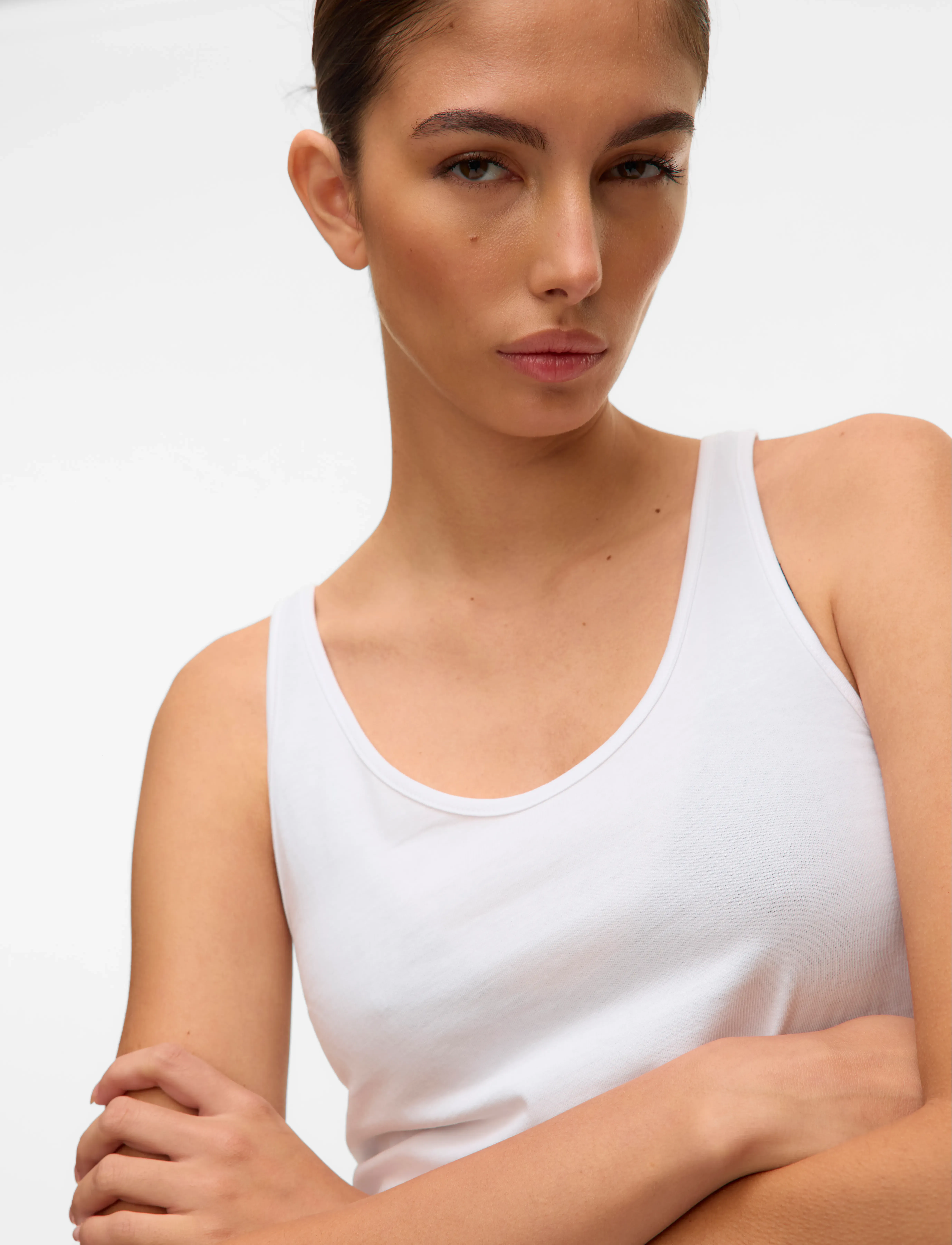 VERO MODA Vmmaxi My Soft Uu Tank Top Noos linnen dam – bild 5