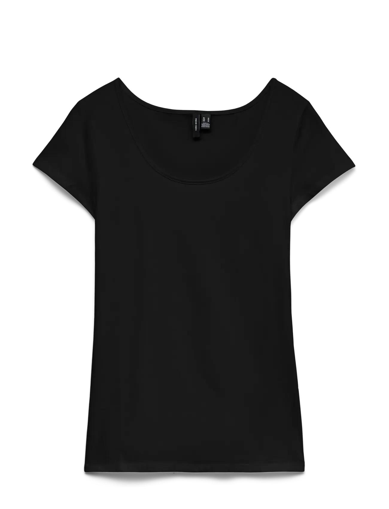 Vero Moda - VMMAXI MY SOFT SS U-NECK NOOS - t-shirts - black - 2