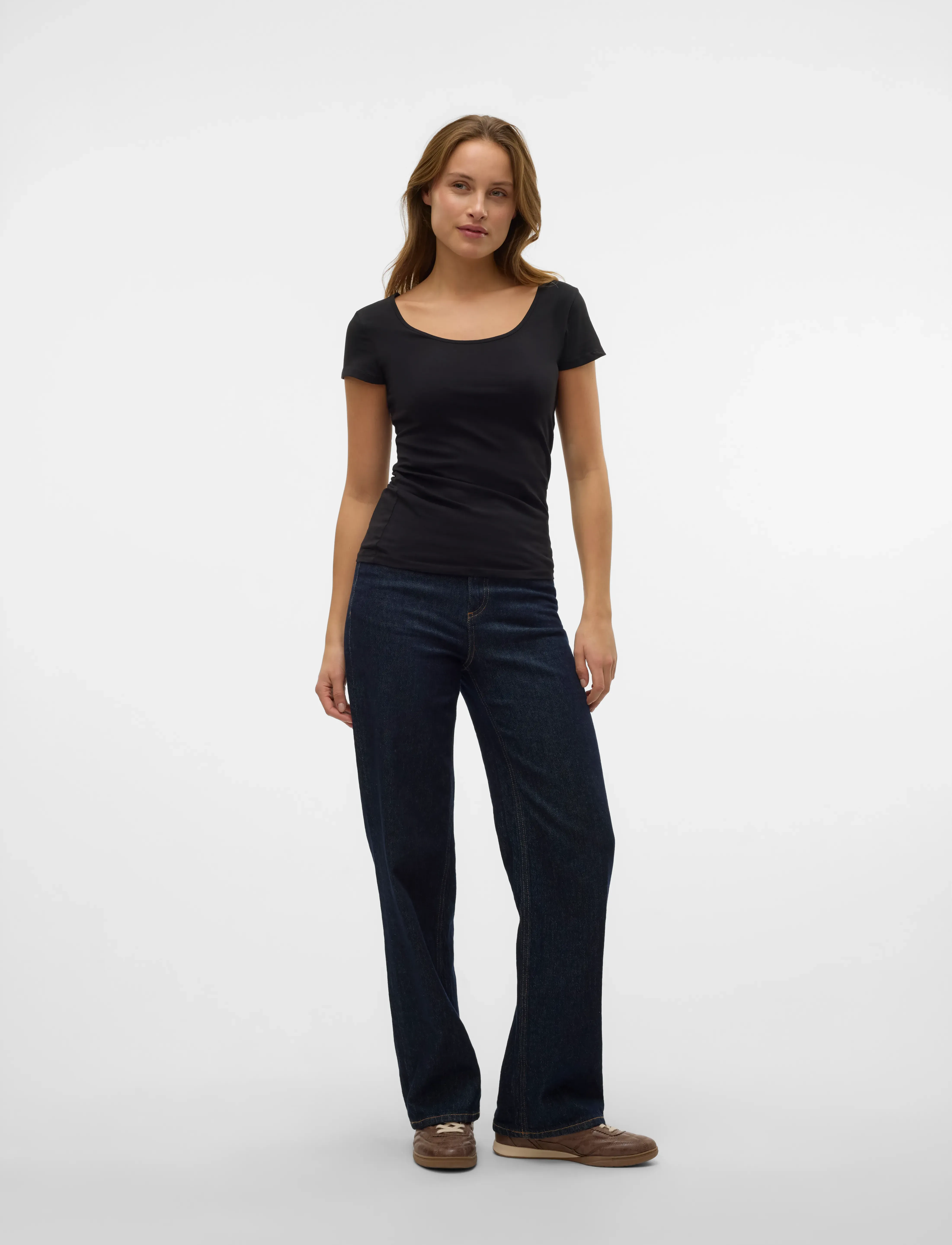 VERO MODA Vmmaxi My Soft Ss U-Neck Noos t-shirts dam – bild 5
