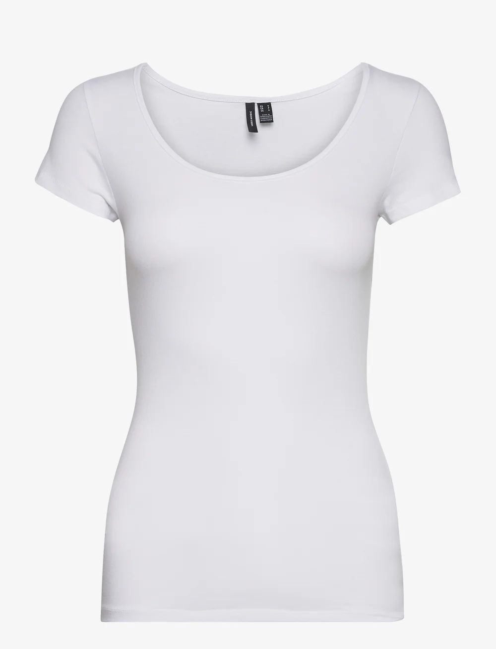 Vero Moda - VMMAXI MY SOFT SS U-NECK NOOS - t-shirts - bright white - 1