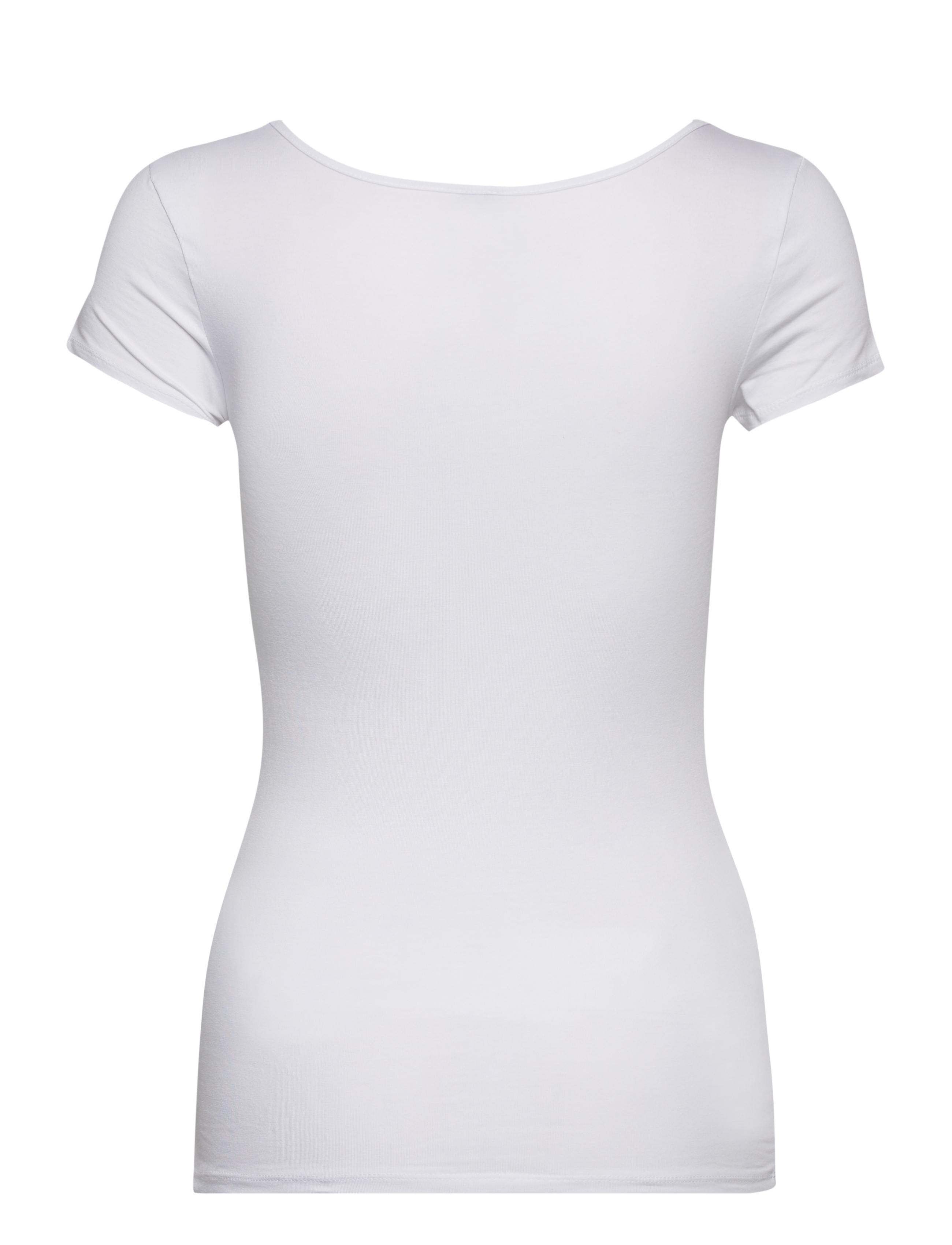 Vero Moda - VMMAXI MY SOFT SS U-NECK NOOS - t-shirts - bright white - 2