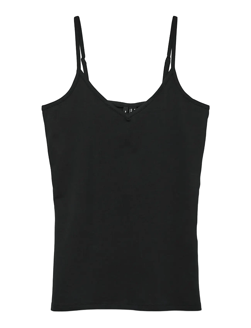 Vero Moda - VMMAXI MY SOFT V SINGLET JRS NOOS - Ärmellose tops - black - 1