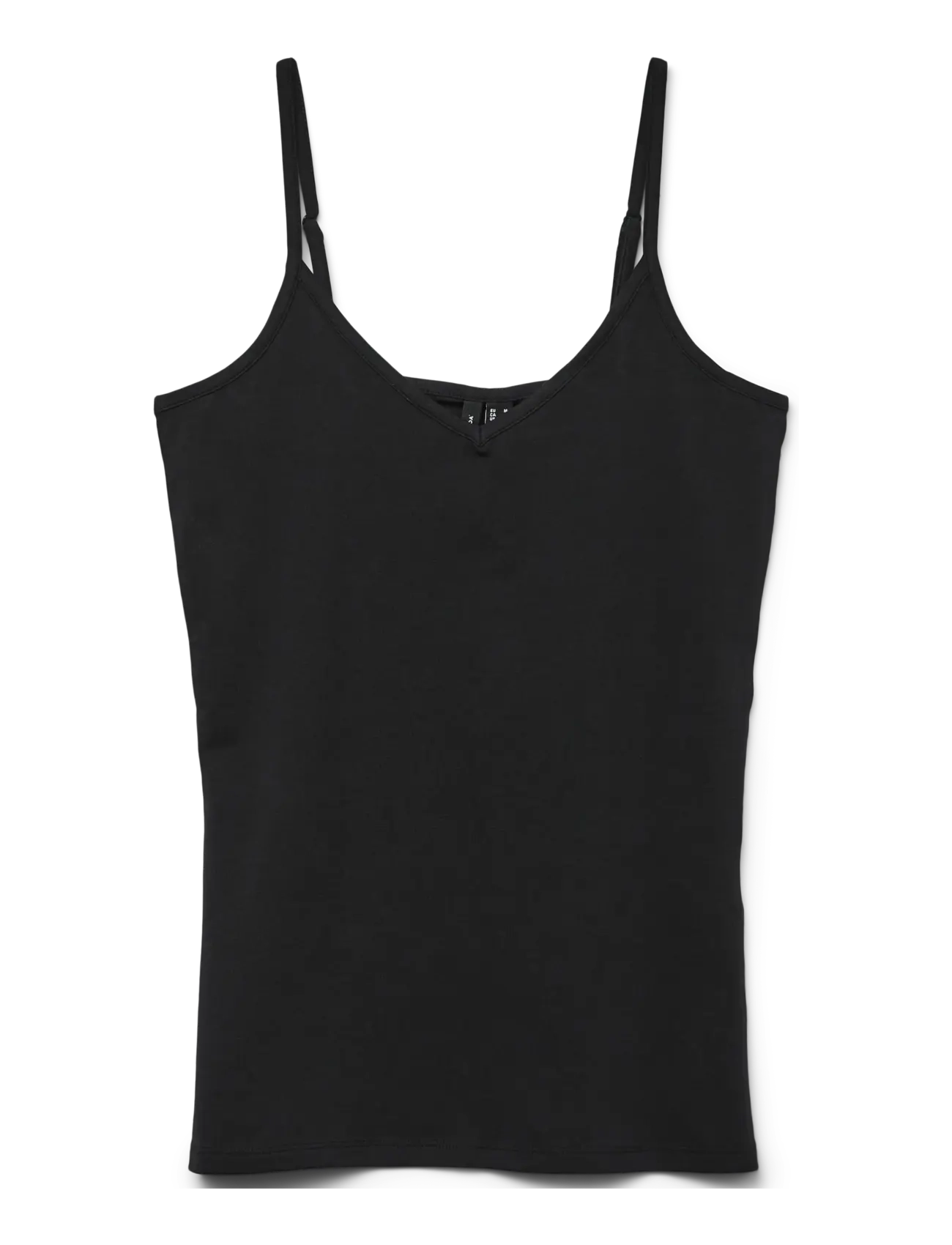 Vero Moda VMMAXI MY SOFT V SINGLET JRS NOOS - Tøj - BLACK / black
