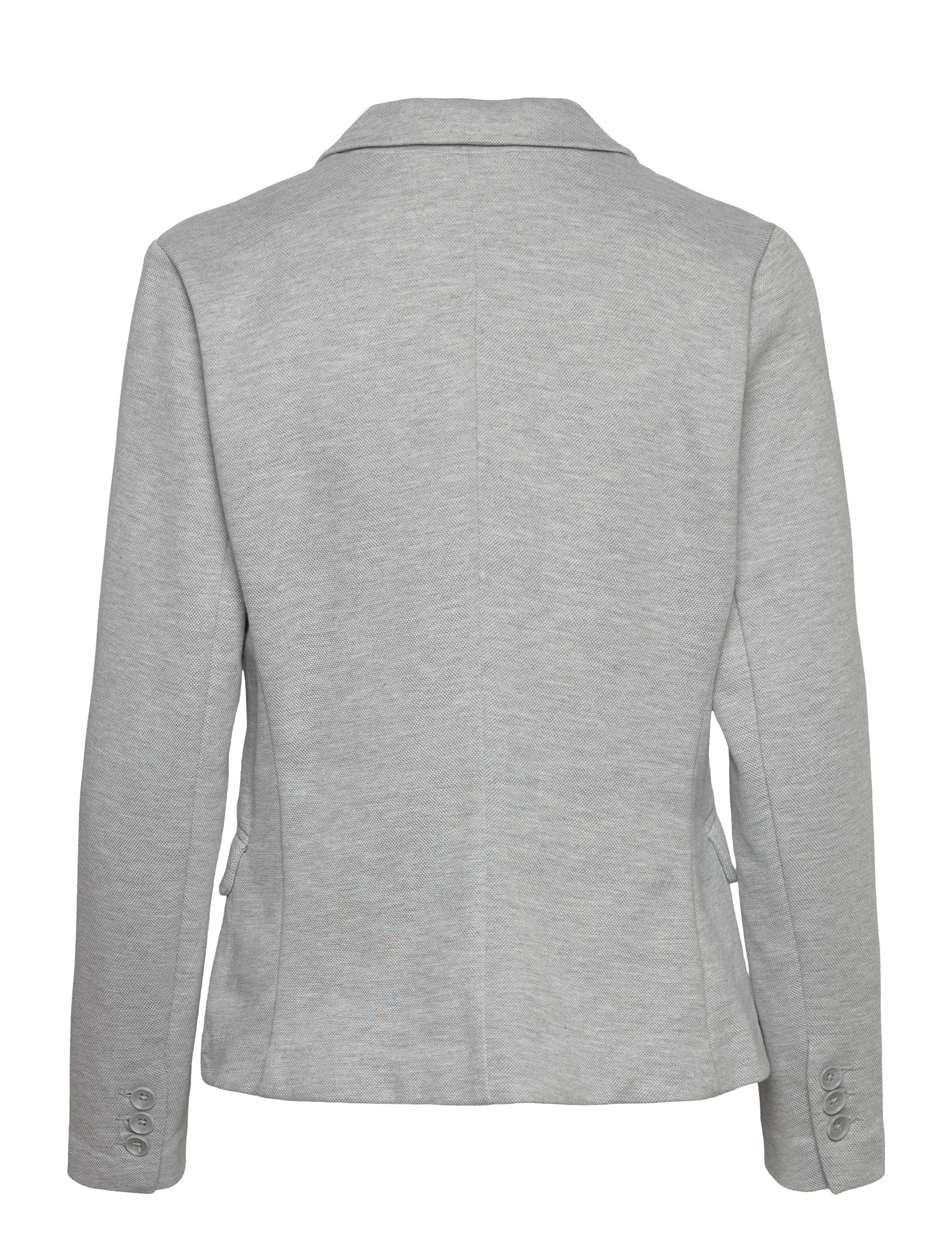 Vero Moda - VMJULIA LS BLAZER JRS NOOS - yksiriviset bleiserit - light grey melange - 2