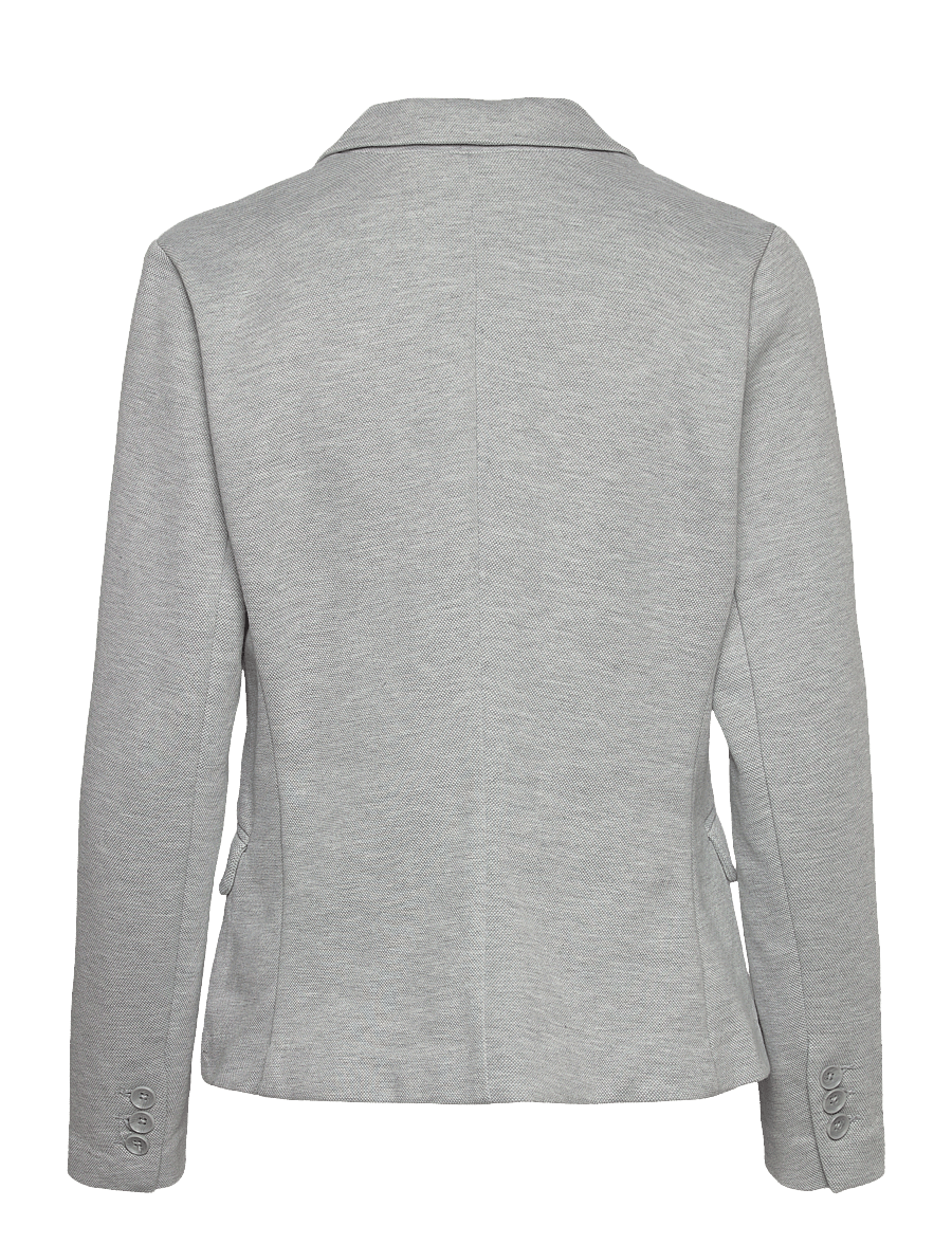 Vero Moda - VMJULIA LS BLAZER DNM - einreihige blazer - light grey melange - 2