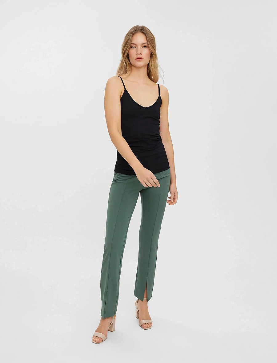 Vero Moda - VMMAXI MY SOFT V SINGLET JRS 2-PACK - Ärmellose tops - black - 3