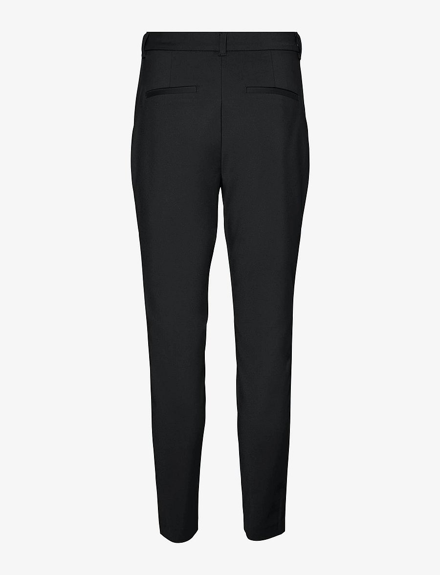 Vero Moda - VMVICTORIA NW ANTIFIT ANKLE PANT NOOS - slim fit hosen - black - 2