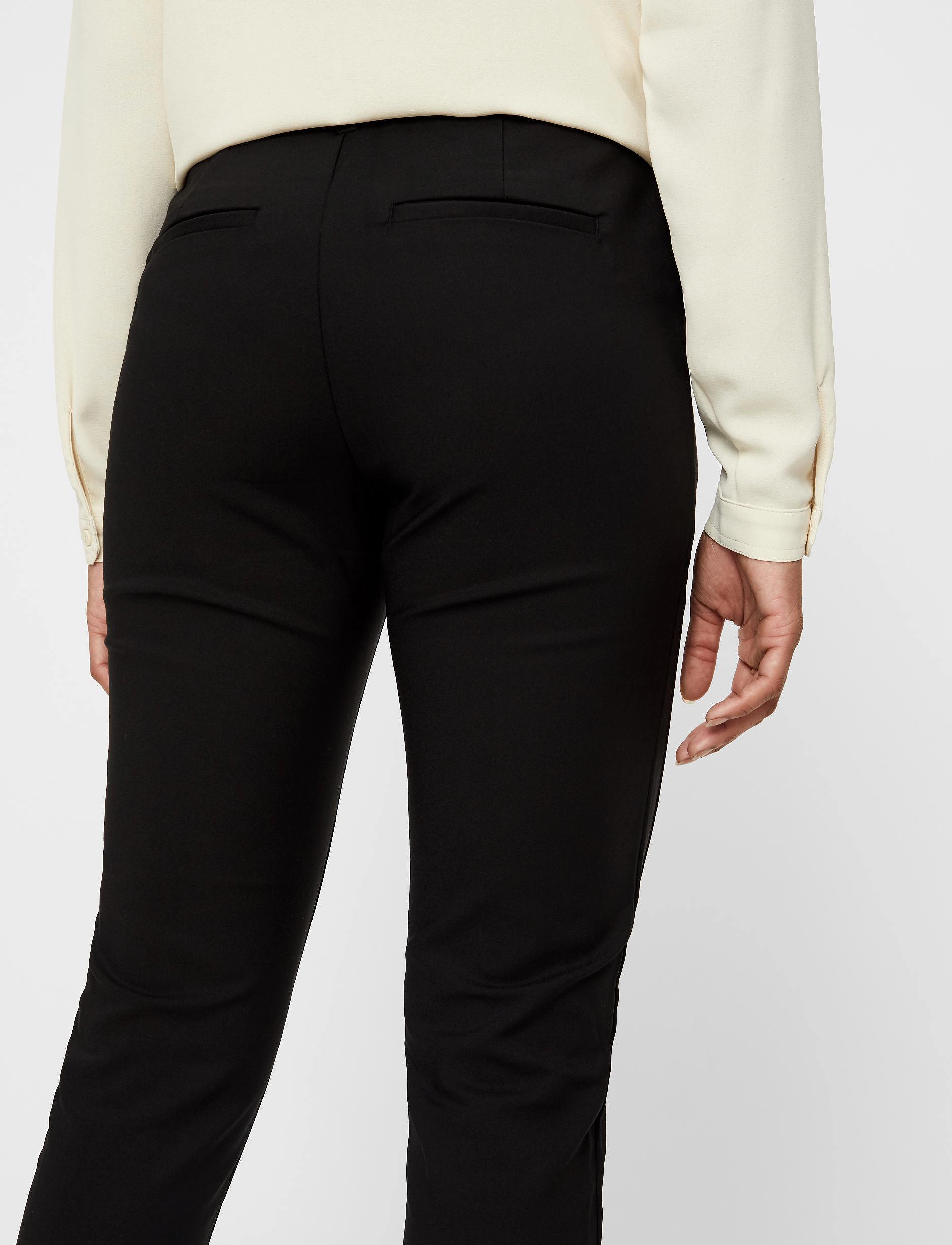 Vero Moda - VMVICTORIA NW ANTIFIT ANKLE PANT NOOS - slim fit hosen - black - 5