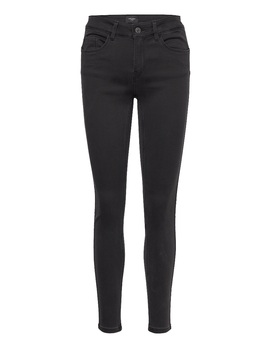 Vero Moda - VMSEVEN NW S SHAPE UP JEANS VI501 NOOS - skinny jeans - dark grey denim - 1