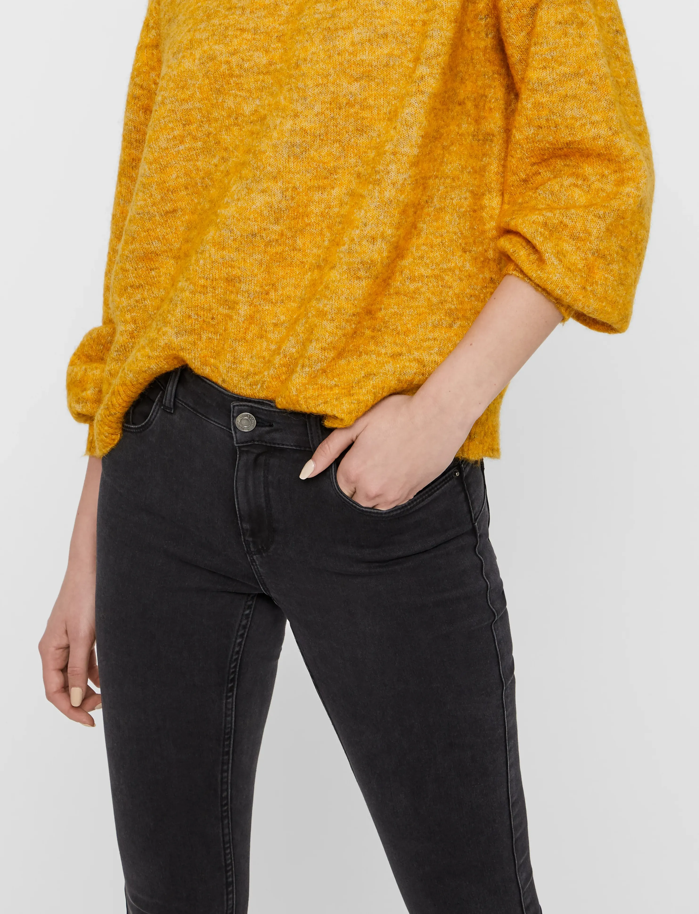 VERO MODA Vmseven Nw S Shape Up Jeans Vi501 Noos dam – bild 3