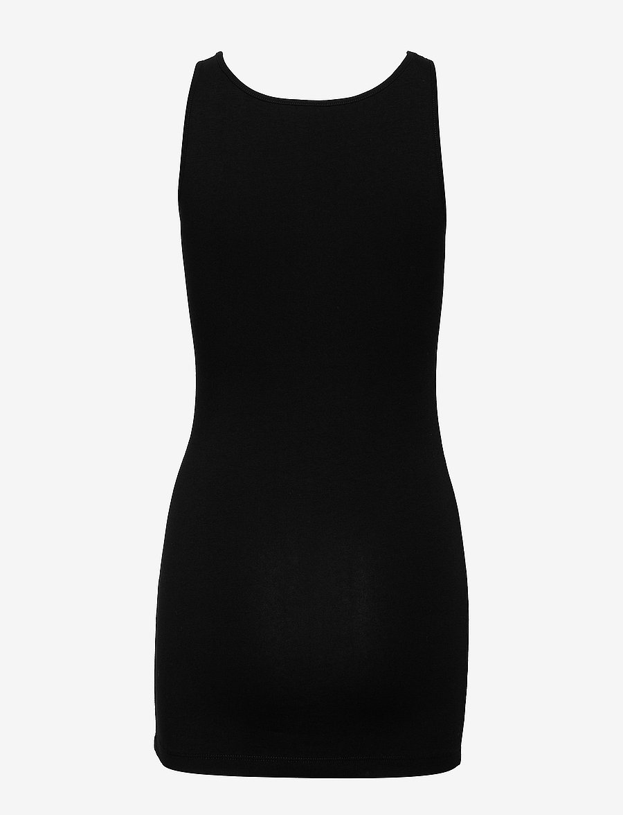 Vero Moda - VMMAXI MY SOFT LONG TANK TOP NOOS - linnen - black - 2