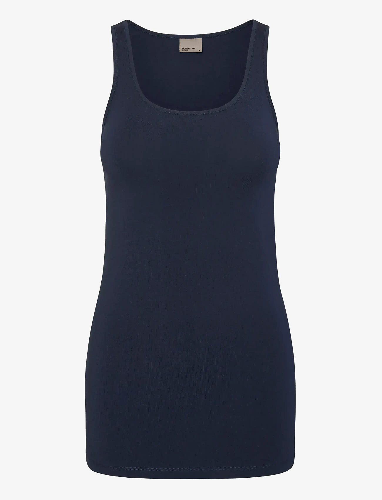 Vero Moda - VMMAXI MY SOFT LONG TANK TOP NOOS - tanktops - black iris - 1