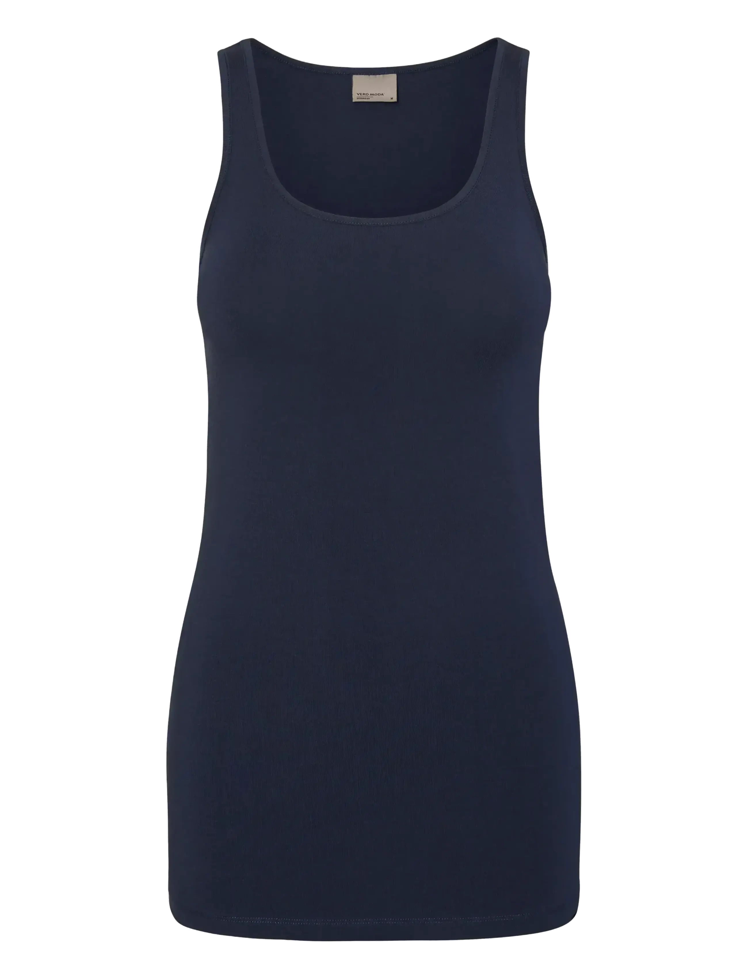 Vero Moda VMMAXI MY SOFT LONG TANK TOP NOOS - Tøj - BLACK IRIS / navy