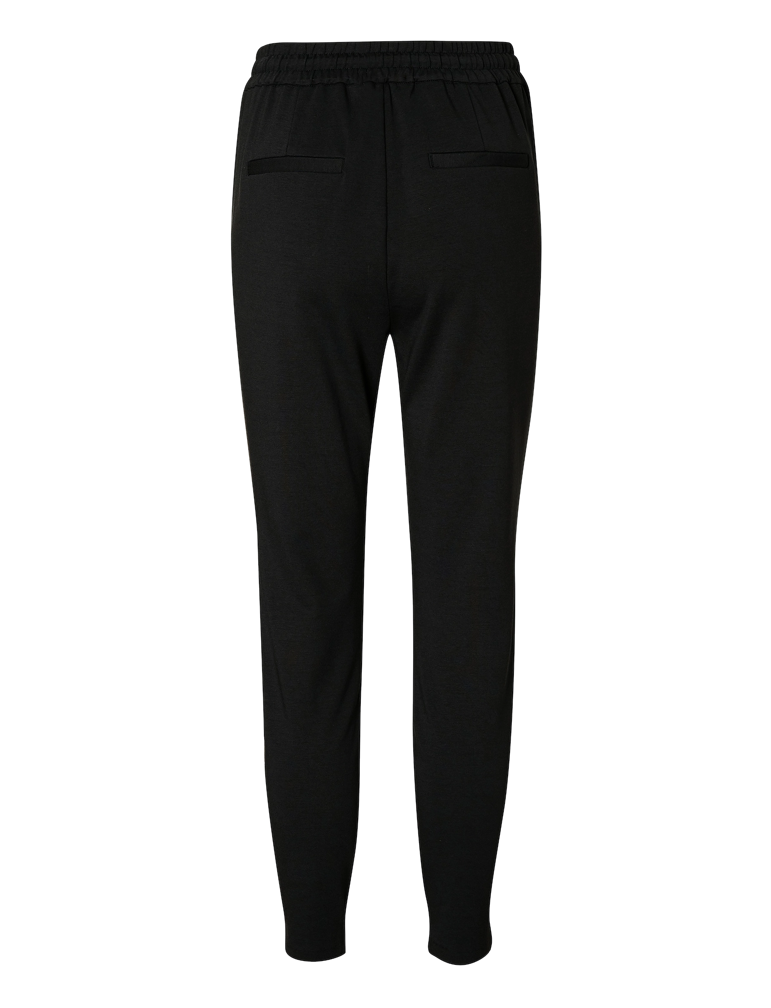 Vero Moda - VMEVA MW LOOSE STRING PANT NOOS - jogas bikses - black - 2