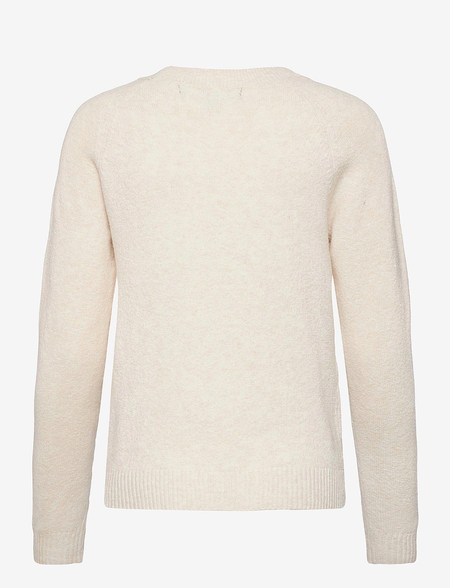 Vero Moda - VMDOFFY LS O-NECK BLOUSE GA NOOS - neulepuserot - birch - 2
