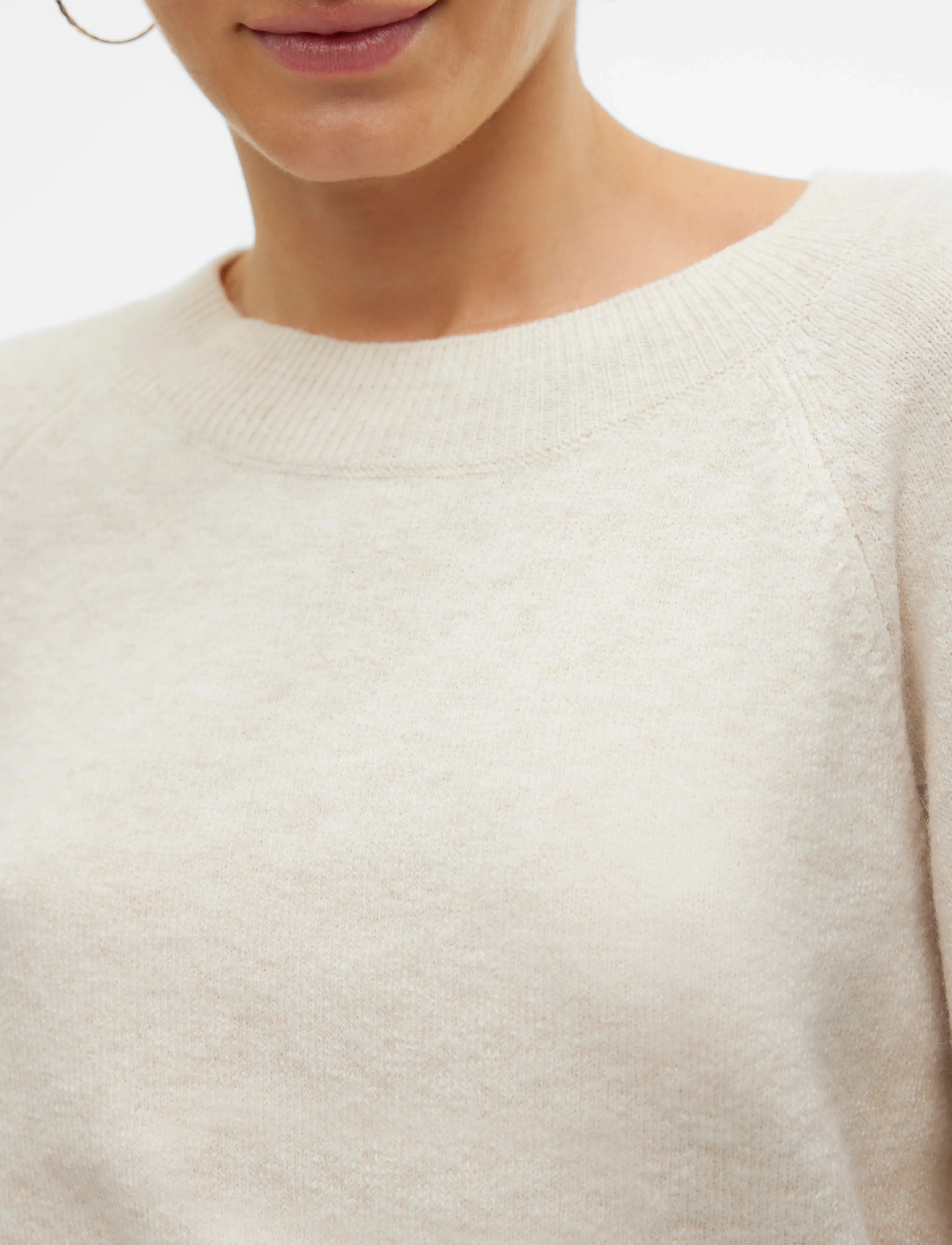 VERO MODA Vmdoffy Ls O-Neck Blouse Ga Noos stickade tröjor dam – bild 6