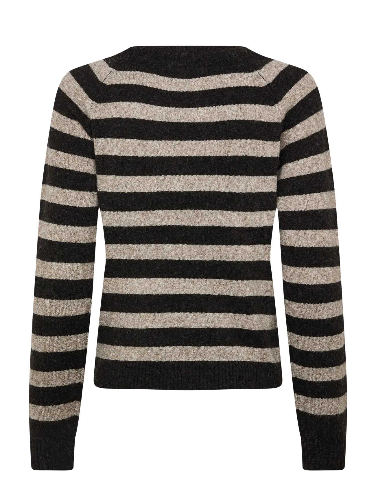 Vero Moda - VMDOFFY LS O-NECK BLOUSE GA NOOS - jumpers - chocolate torte - 2