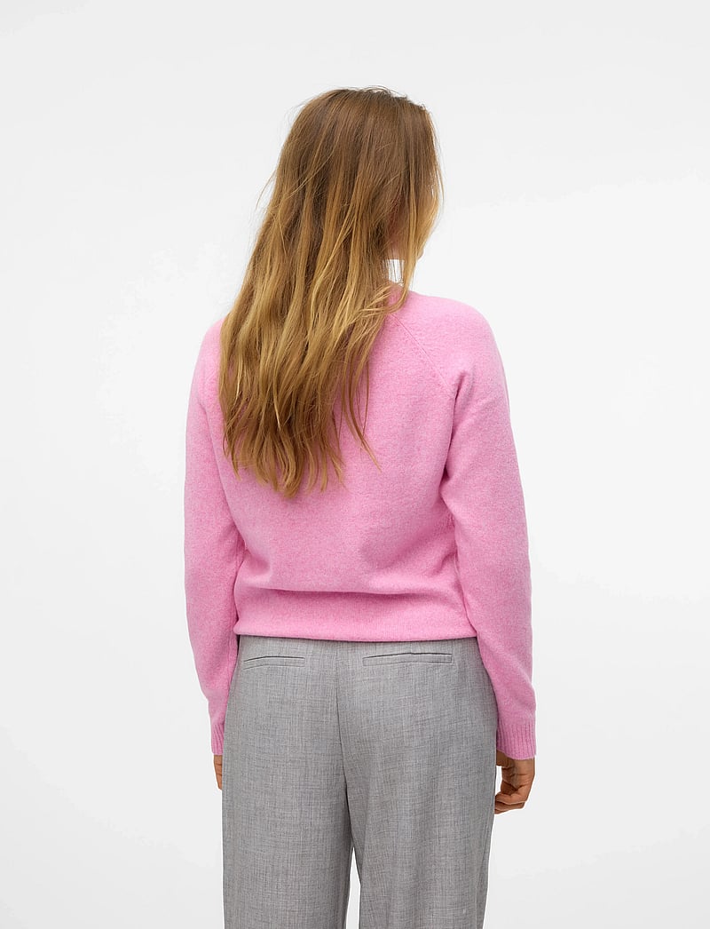 Vero Moda - VMDOFFY LS O-NECK BLOUSE GA NOOS - sviitrid - fuchsia pink - 3