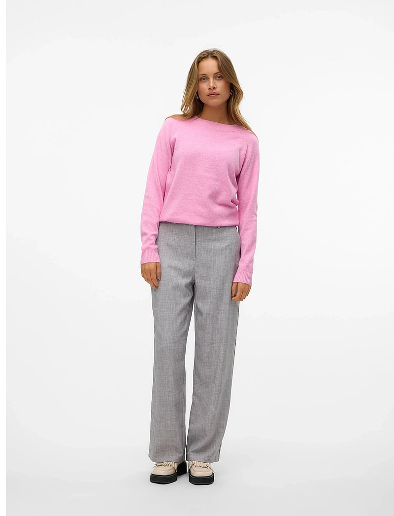 Vero Moda - VMDOFFY LS O-NECK BLOUSE GA NOOS - sviitrid - fuchsia pink - 5