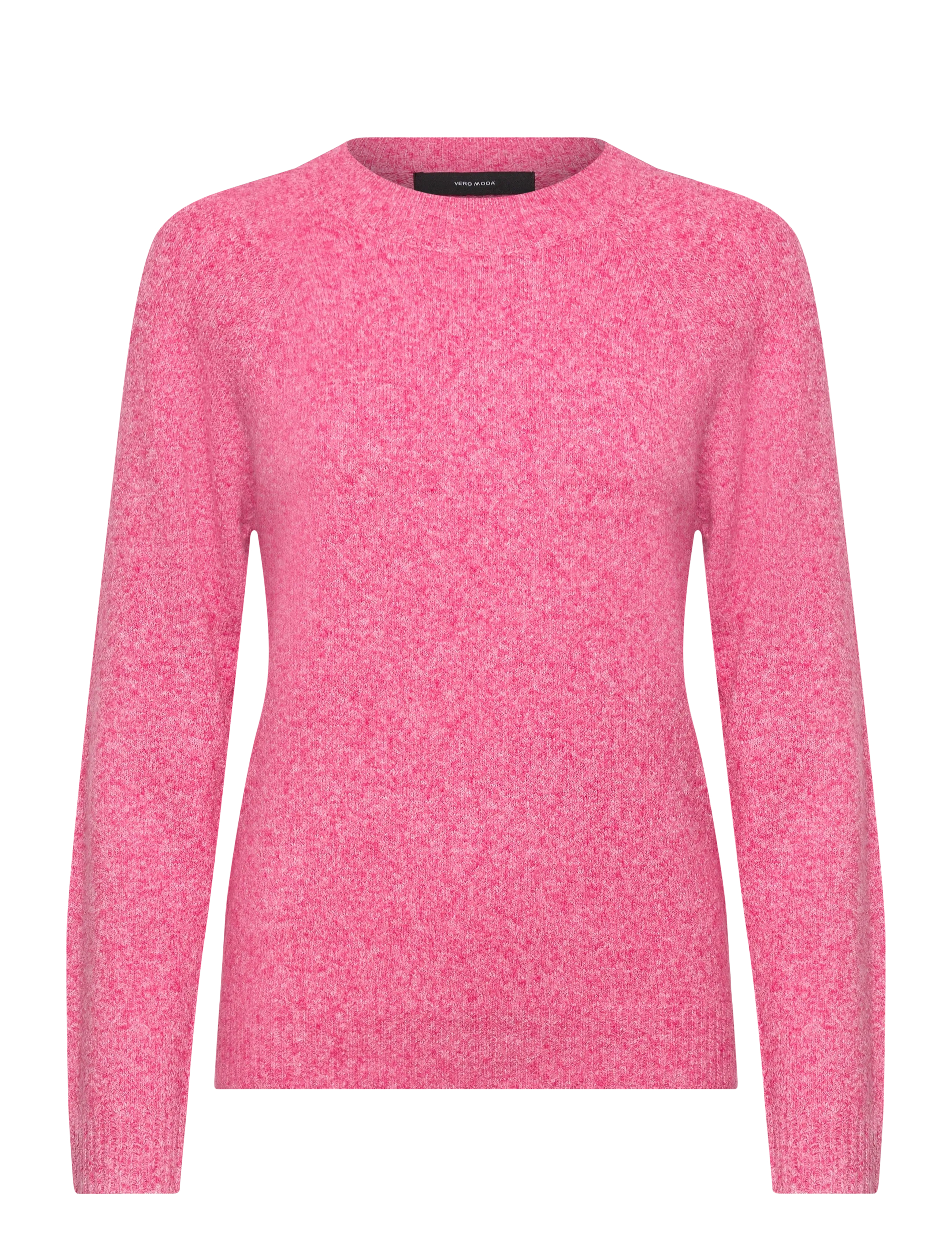 Vero Moda VMDOFFY LS O-NECK BLOUSE GA NOOS - Strickmode - JAZZY / pink/rose