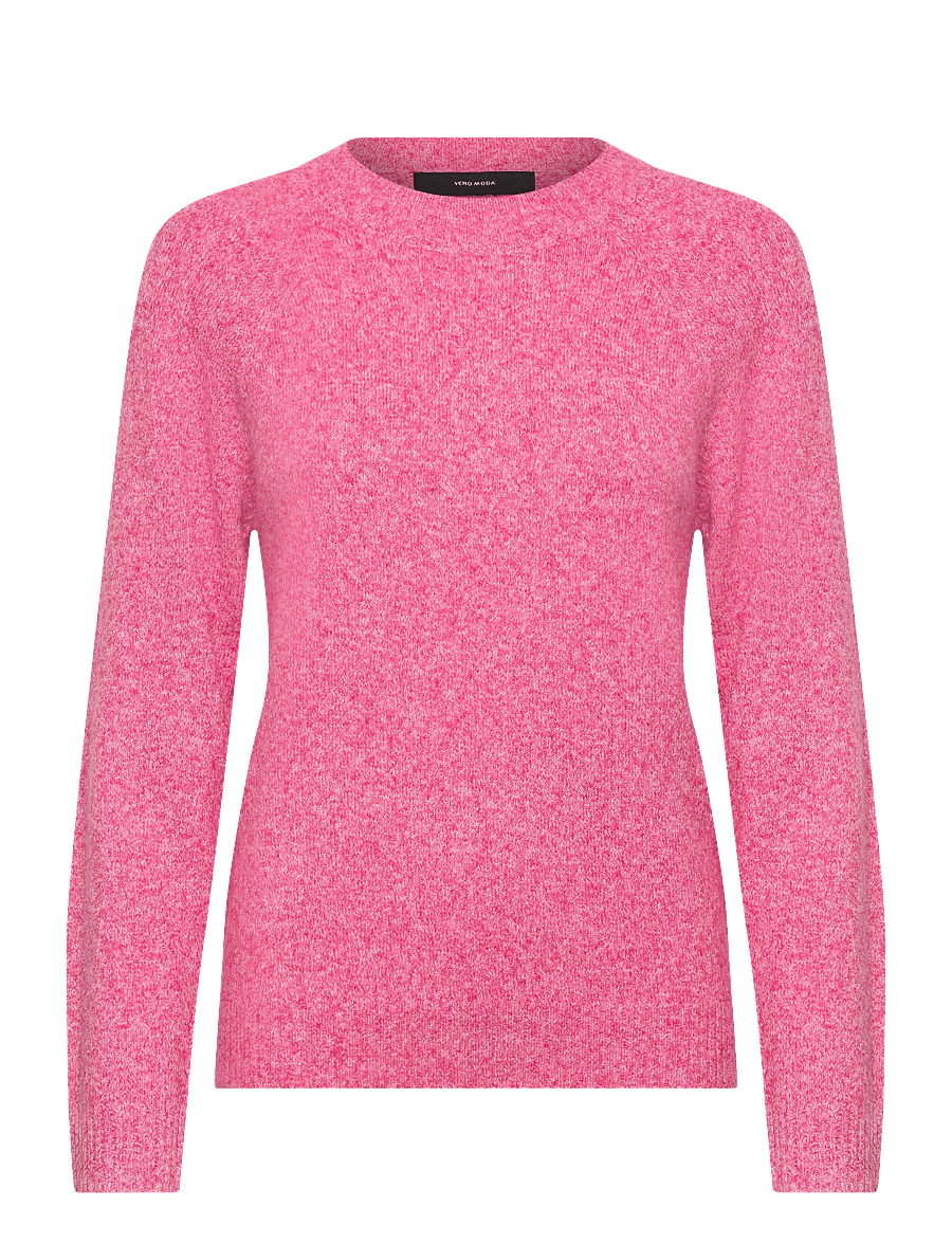 Vero Moda - VMDOFFY LS O-NECK BLOUSE GA NOOS - stickade tröjor - jazzy - 1