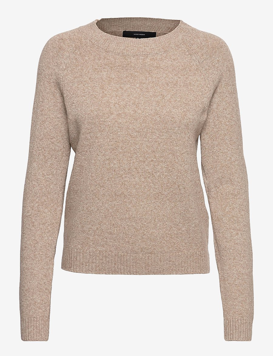 Vero Moda - VMDOFFY LS O-NECK BLOUSE GA NOOS - pullover - sepia tint - 1