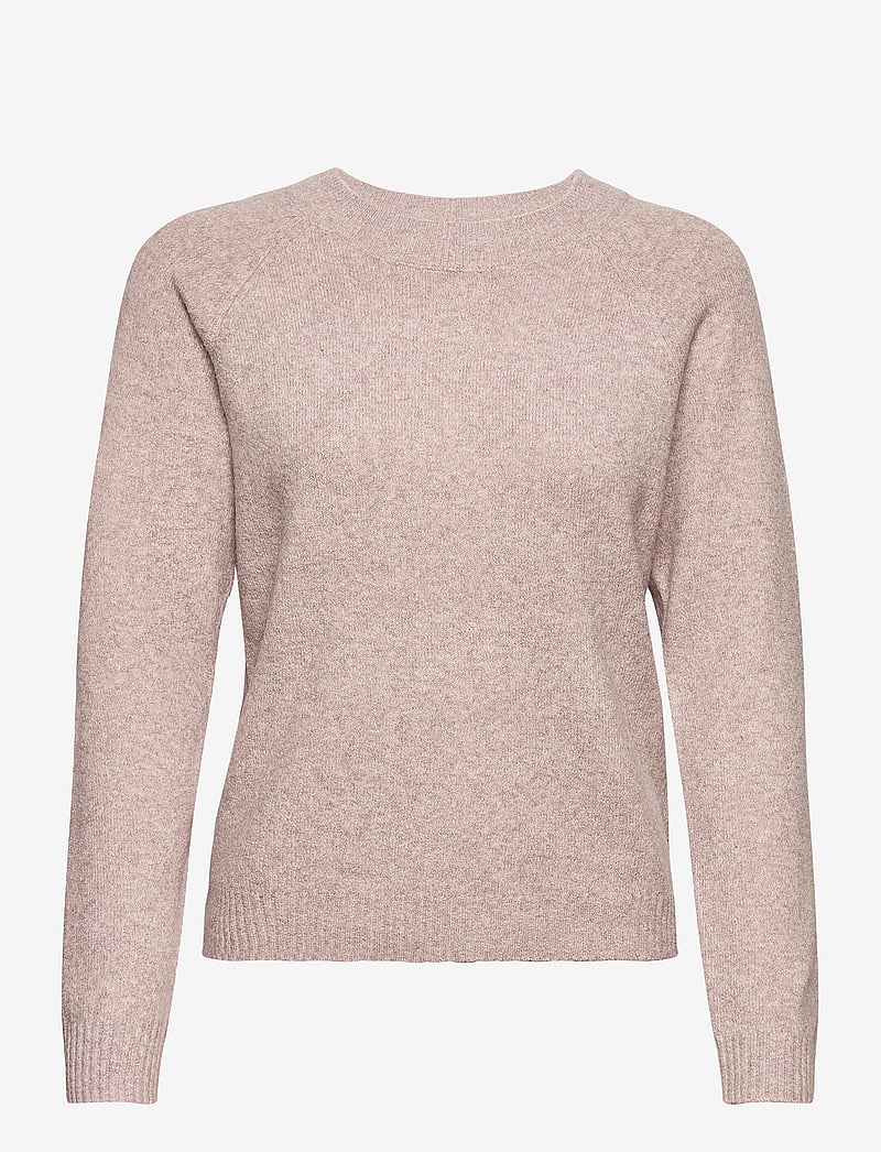 Vero Moda - VMDOFFY LS O-NECK BLOUSE GA NOOS - sviitrid - woodrose - 1