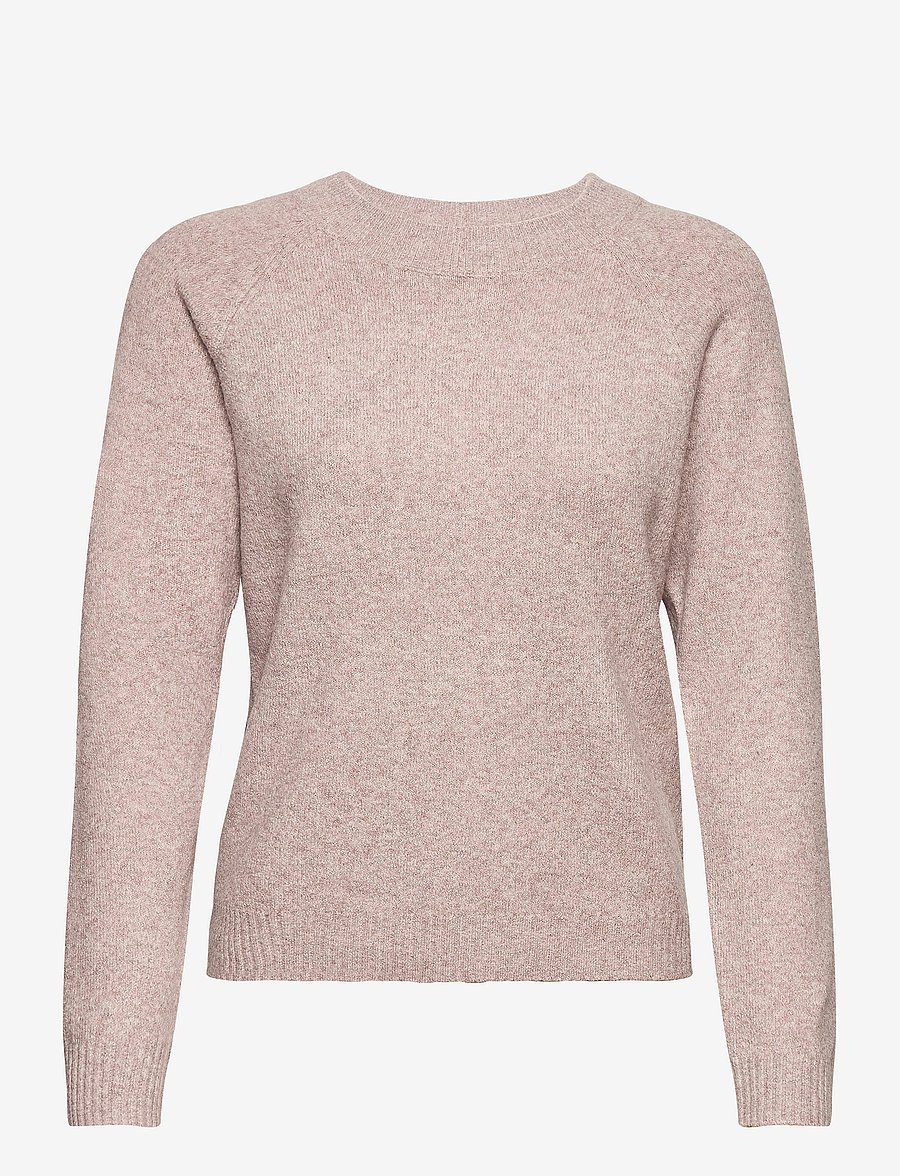 Vero Moda - VMDOFFY LS O-NECK BLOUSE GA NOOS - pullover - woodrose - 1