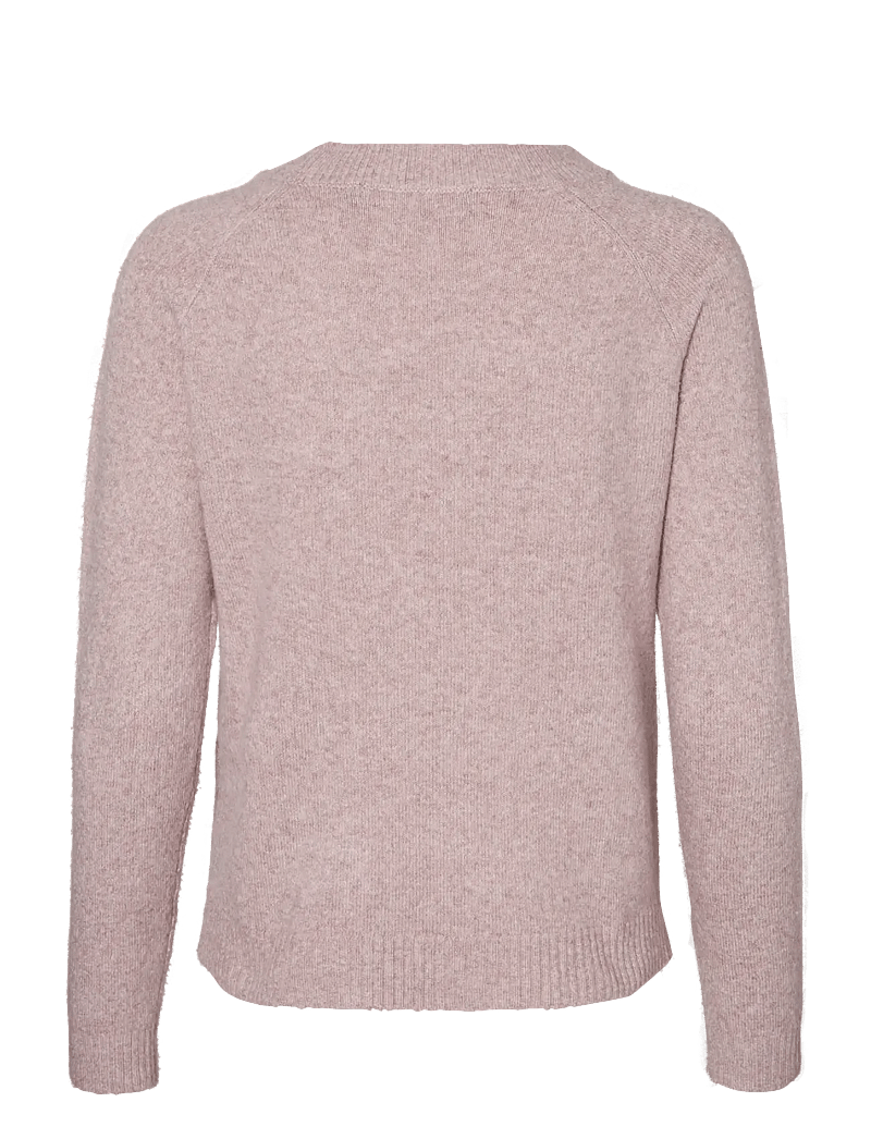 Vero Moda - VMDOFFY LS O-NECK BLOUSE GA NOOS - sviitrid - woodrose - 2