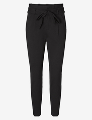 Vero Moda - VMEVA HW LOOSE PAPERBAG PANT GA NOOS - slim fit trousers - black - 0