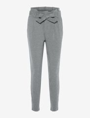 Vero Moda - VMEVA HW LOOSE PAPERBAG PANT GA NOOS - slim fit trousers - medium grey melange - 0