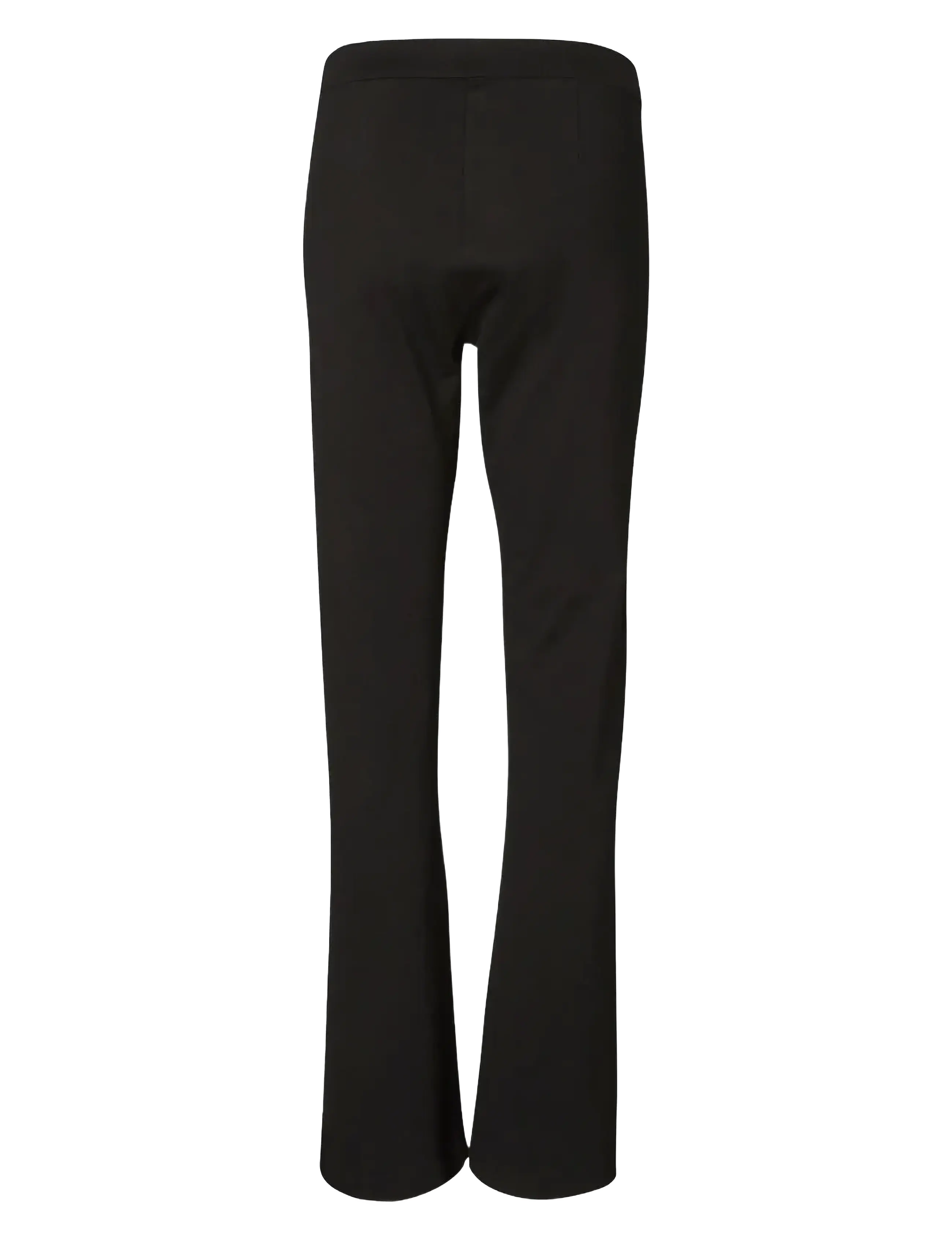 Vero Moda - VMKAMMA MW FLARED JERSEY PANT NOOS - schlaghose - black - 2
