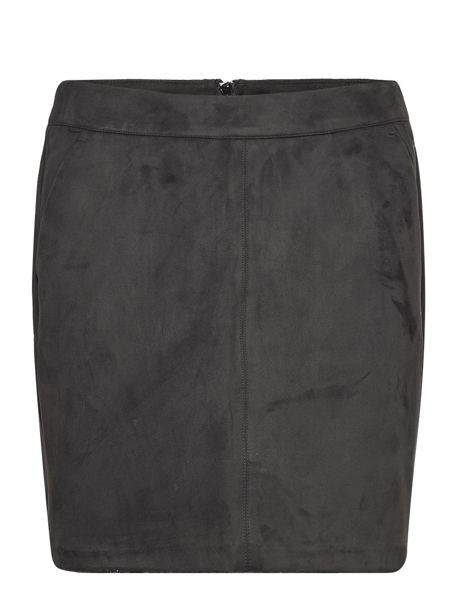 Vero Moda - VMDONNADINA FAUXSUEDE SHORT SKIRT NOOS - jupes courtes - black - 1
