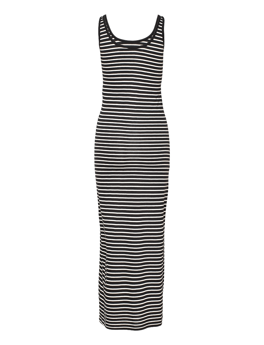 Vero Moda - VMNANNA SL ANCLE DRESS GA - black - 1