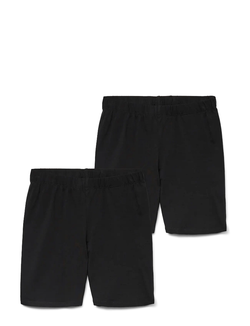 Vero Moda - VMMAXI BIKER SHORTS JRS 2-PACK NOOS - trainingstights - black - 1